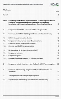 Vorschaubild 3: Kompetenzentwicklung, Kompetenzmessung und Kompetenzdiagnosen in den Kfz-Berufen