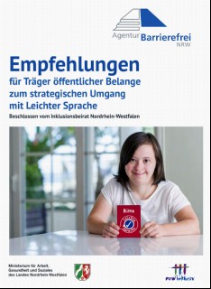 Vorschaubild 1: Empfehlungen für Träger öffentlicher Belange zum strategischen Umgang mit Leichter Sprache