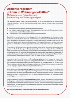 Vorschaubild Vorschaubild 3: Wohnungsnotfallhilfen vorausschauend planen und präventiv handeln.
