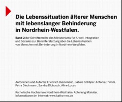 Vorschaubild 3: Die Lebenssituation älterer Menschen mit lebenslanger Behinderung in NRW.