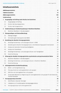 Vorschaubild Vorschaubild 3: Gutachten Krankenhauslandschaft Nordrhein-Westfalen- Kurzfassung -