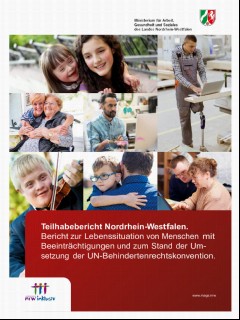 Vorschaubild Vorschaubild 1: Teilhabebericht Nordrhein-Westfalen.
